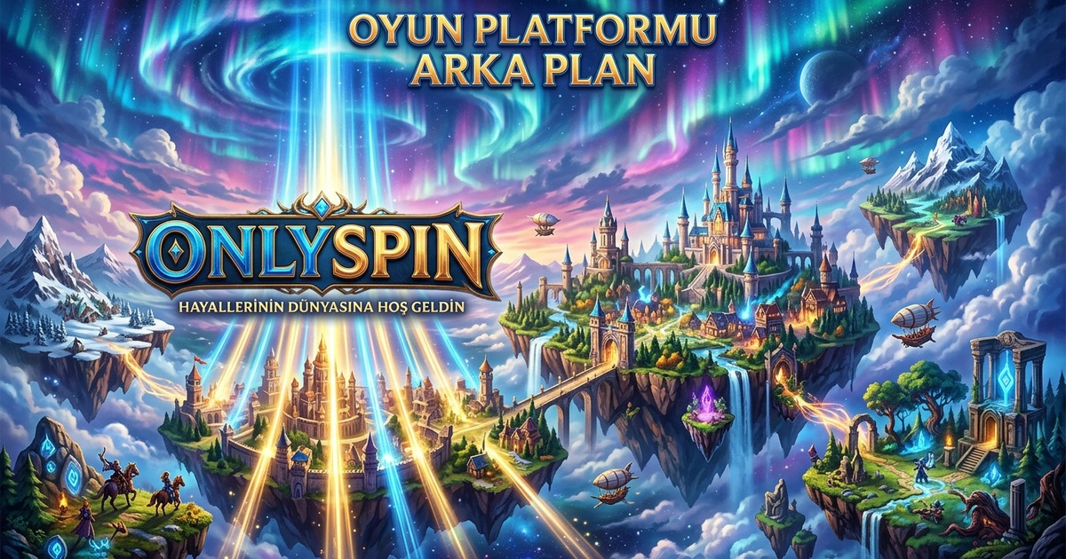 OnlySpin oyun platformu arka plan görseli
