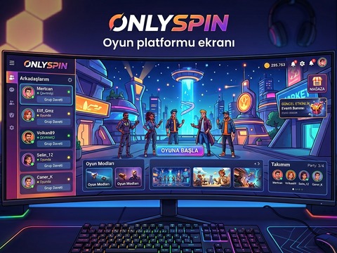 OnlySpin oyun platformu ekran görüntüsü